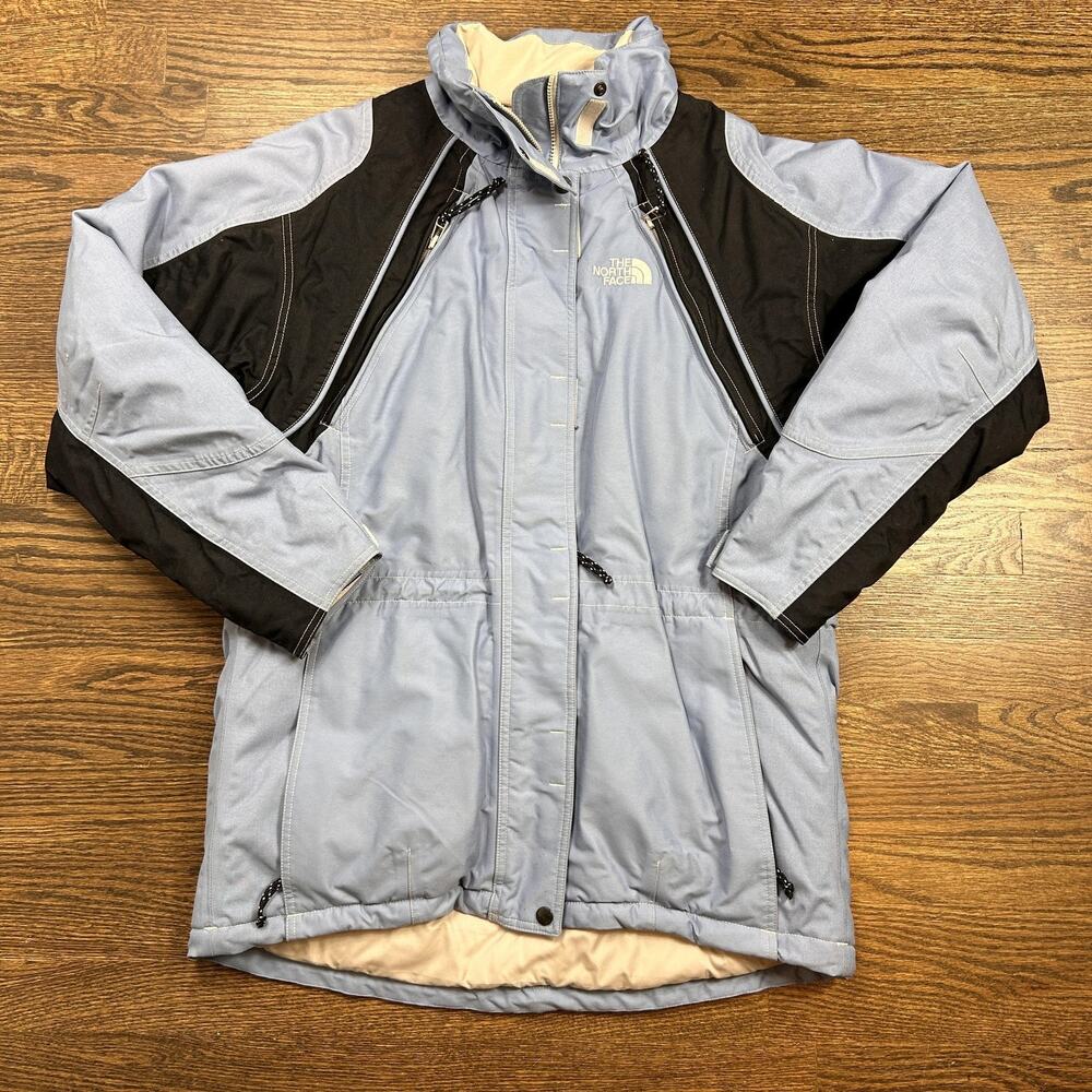 The North Face Jacket Womens Large Blue Insulated Ski Snow‎ Full Zip Pockets